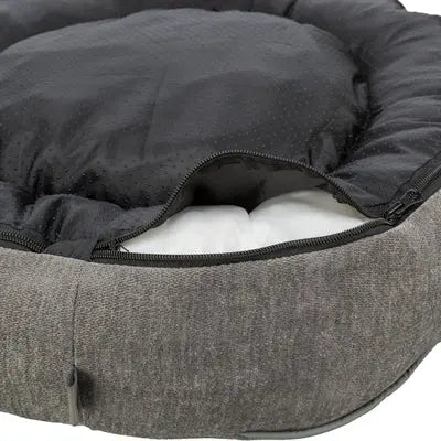 Trixie Vital Hundekorb Lennox Rund Grau