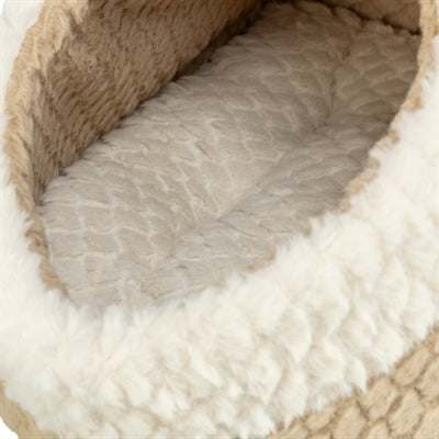 Trixie Kaline Mio Katzen-Iglu Eingang und Polsterung Detail