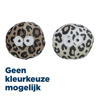 Trixie Ball mit Augen Panther-Druck Katzenspielzeug mit Katzenminze