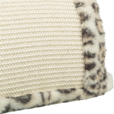 Katzen-Krabbenbrücke Leo Trixie creme – Nahaufnahme Panthermuster