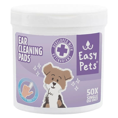 Easypets Ohrstäbchen für Hunde schonende Ohrreinigung Pflegeprodukt