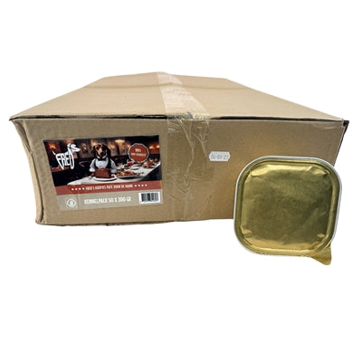 Freds Pure Hundepastete Großpackung mit Wild und Geflügel – 99% Fleisch