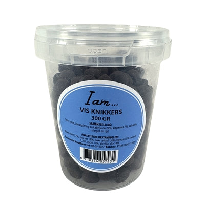 I Am Fish Marbles Hundesnack – proteinreiche Leckerlis mit Lachsöl