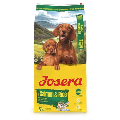 Josera Mother Puppy Lachs Reis glutenfreies Welpenfutter für trächtige Hündinnen