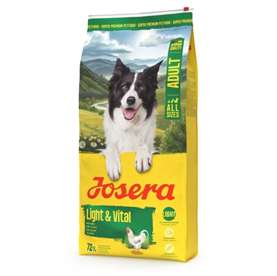 Josera Light und Vital kalorienreduziertes Trockenfutter mit L-Carnitin Detailansicht