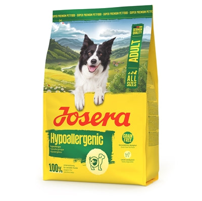 Josera Hypoallergenic Trockenfutter für allergische Hunde Detailansicht Kroketten