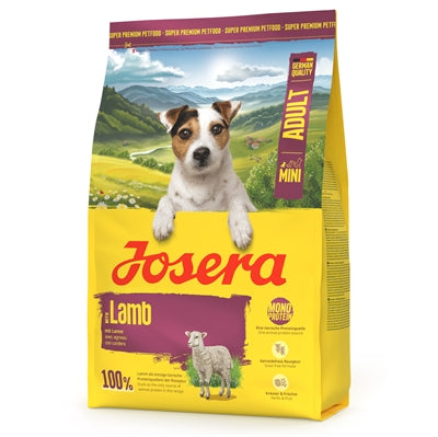 Josera Mini Adult Lamm kleine Kroketten für empfindliche Hunde Detailansicht