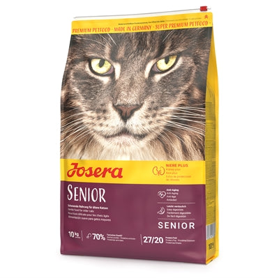 Josera Senior Cat Trockenfutter für ältere Katzen mit reduziertem Phosphor 10kg