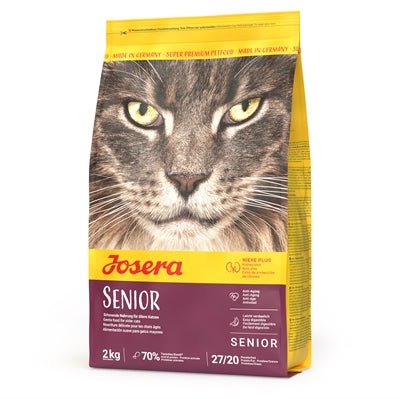 Josera Senior Cat Katzenfutter mit Antioxidantien für Senioren-Katzen Rückseite
