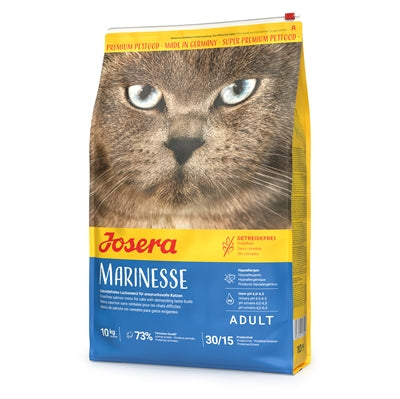 Josera Marinesse getreidefreies Katzenfutter mit Lachs für empfindliche Katzen 10kg