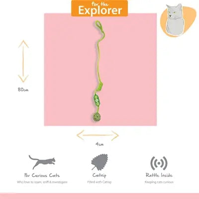 Happy Pet Tabby Patch Erbse Bungee