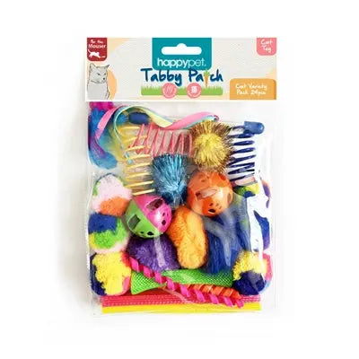 Happy Pet Tabby Patch Variation Pack Spielzeug