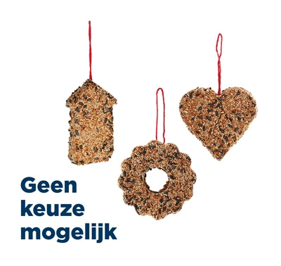 Best For Birds dekorative Vogelfutterfigur aus Samen und Körnern zum Aufhängen