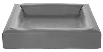 Bia Bed Kunstleer Hoes Hondenmand Grijs