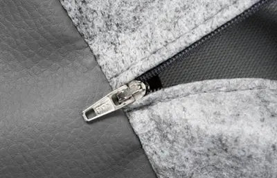 Bia Bed Kunstleer Hoes Hondenmand Grijs