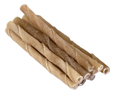 Petsnack Gedrehter Stock – Natürlicher Kaustick aus Rinderhaut für Hunde