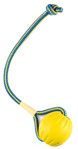 Starmark Swing 'N Fling Durafoam Fetch Ball On Cord